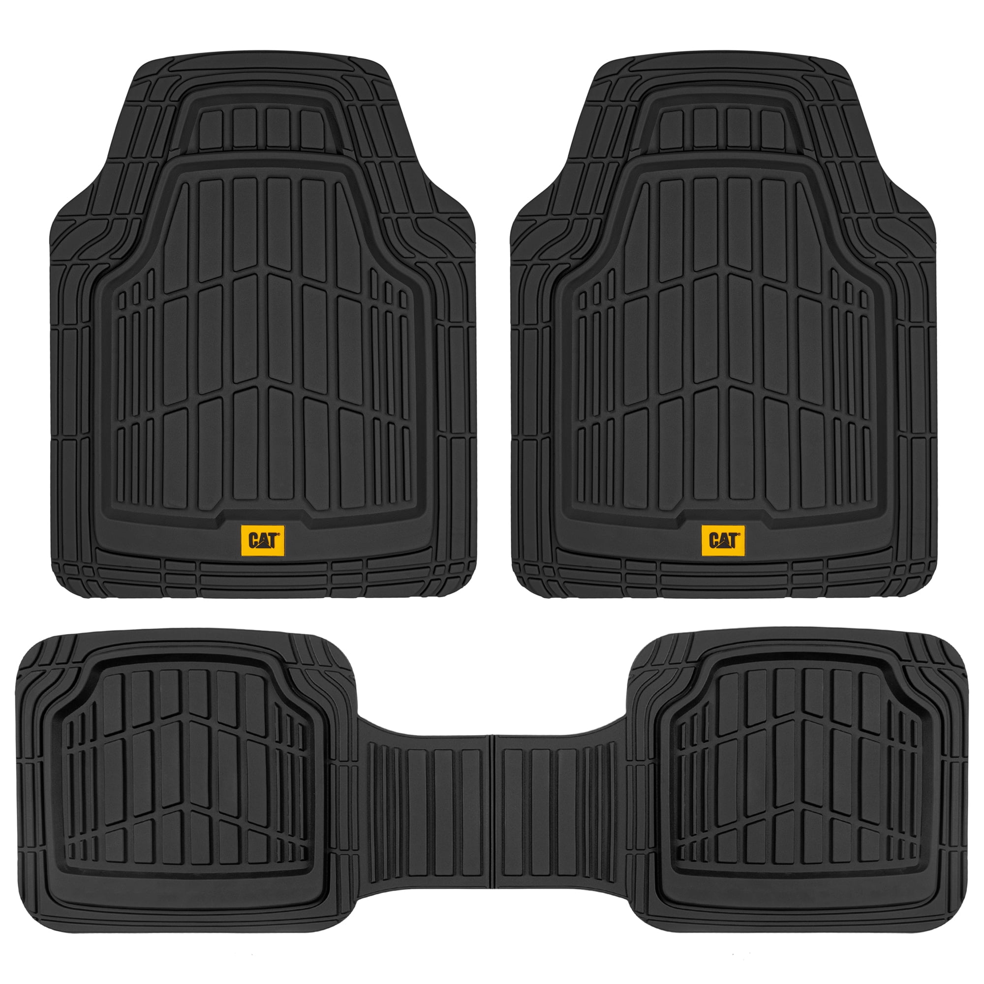 SUV Van PantsSaver Custom Fit Automotive Floor Mats for Chevrolet Express 2500 2018 All Weather Protection for Cars Trucks Heavy Duty Total Protection Gray 