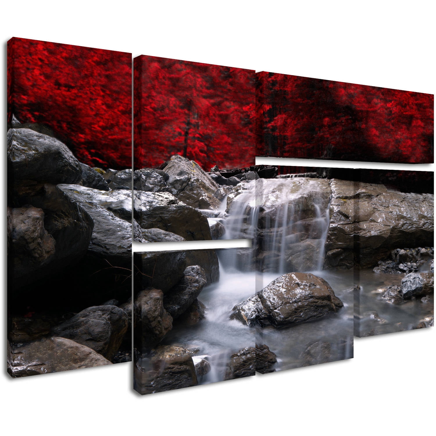 Philippe Sainte-Laudy 'Red Vison' Multi-Panel Art Set
