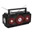 thumbnail image 4 of PEZHADA Radio Waterproofs Bluetooth Speaker,Portable Digital Am Fm Radio with Flashlight,Reading Lamp Solar Charging, 4 of 9