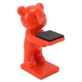 thumbnail image 1 of Handcrafted Three Dimensional Bear Watch Stand, Resin Material, Modern Style Display for , Cute Bear Design, Perfect Gift for Friends or Family, 1 of 8