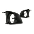 thumbnail image 4 of For Toyota Corolla Fog Light Bumper Cover 2009 2010 Driver and Passenger Side Pair Black Housing For TO1038116, TO1038116 | 81482-02090, 81482-02090, 4 of 8