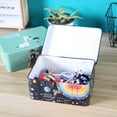 thumbnail image 3 of Caja de almacenamiento pequeña y fresca, caja de hierro, linda caja con cerradura con contraseña, caja pequeña para cambiar cosméticos de escritorio con caja de almacenamiento con cerradura, 3 of 5