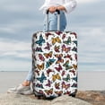 thumbnail image 4 of Uemuo Cute Butterfly Printed Washable Luggage Cover - Fashion Suitcase Protector Fits 18-32 Inch Luggage -, 4 of 9