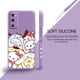 thumbnail image 1 of Hello Kitty Cinnamoroll Kuromi Family Liquid Case For Samsung Galaxy S22 S21 S20 FE Ultra S10 S9 S8 Plus S10e Note 20 10 Lite xuanjing unisex, 1 of 2