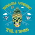 thumbnail image 5 of Wild Bobby Beach Vibes Till Die Men Tee, 5 of 5