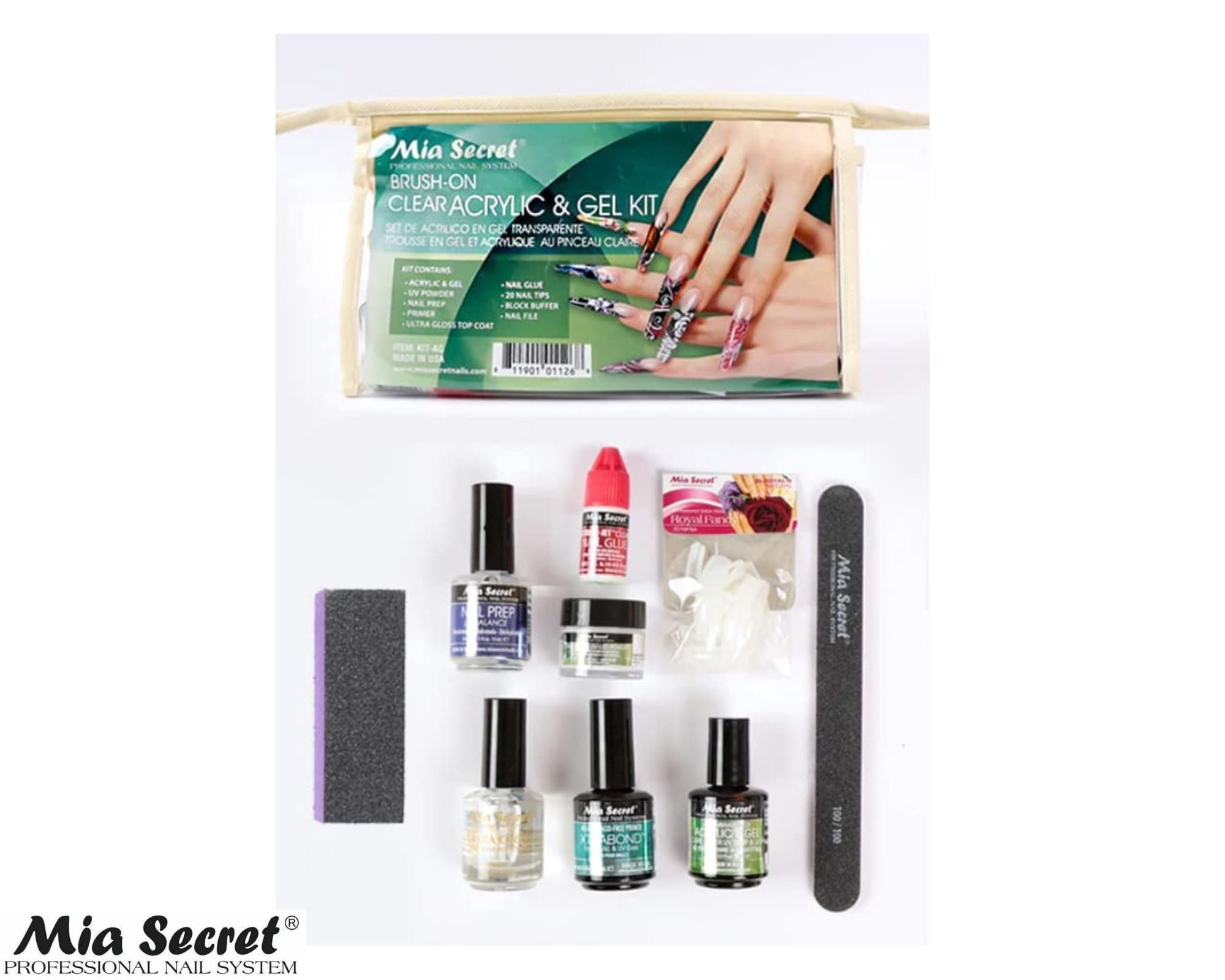 Mia Secret Acrylic Powder Kit - Acrylic & Gel