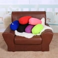 thumbnail image 6 of Cuoff 2 Pcs Cylindrical Pillow Comfortable Roll Pillow Microbead Jelly Bean Bed Pillow Tube Pillow Cushion for Head, Neck, Back Support, 6 of 15