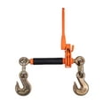thumbnail image 2 of Chain Load Binder Kit – 4PK 1/2"-5/8" Hi-Viz Orange Quick Folding Handle Ratchet Load Binder with Grab Hooks 12,000 lbs WLL & 4PK 1/2"x20' G70 Binder Chain 11,300 lbs WLL for Towing, 2 of 11