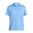 thumbnail image 3 of George Men's & Big Men's Relaxed Fit Short Sleeve Stretch Polo Shirt, Sizes S-5XL, 3 of 5