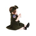 thumbnail image 7 of Girl's Infant Flight Suit Top Gun Costume Dress, 7 of 7