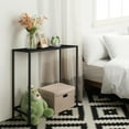 thumbnail image 5 of Console Table, Narrow Entryway Table, Industrial Sofa Table w/Shelf for Corridor, 5 of 12