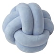 thumbnail image 2 of Cojín de felpa con bola de nudo, juguete para regalo, decoración para el hogar, la habitación, el sofá, la oficina, decoración del sofá (3 colo Azul Baoblaze bola de almohada de nudo, 2 of 7