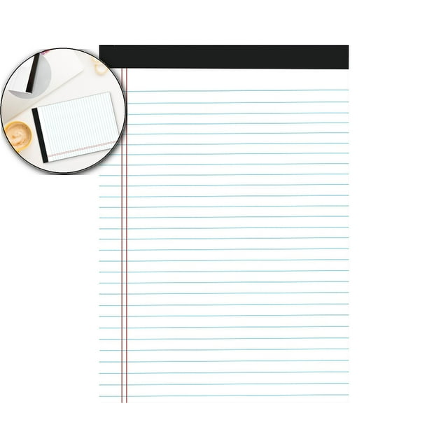 Dvruxg Bloc-Notes à Lignes Horizontales A5, Bloc Mémo Portable à Détacher, Planificateur A4 Compact pour Réunions de Bureau et Idées en Déplacement