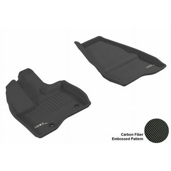 3D MAXpider L1FR03611509 FORD EXPLORER 2011-2014 KAGU BLACK R1 Floor Mat