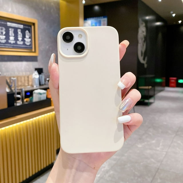 Solid color semi-enclosed frosted case for iPhone 17 Pro Max, shockproof phone case, soft protective case for Apple 12 Pro