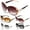 Black, variant on Wuffmeow Summer Sun Glasses For Women Eyewear Retro Vintage Sunglasses Plastic Frame