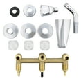 thumbnail image 3 of Empire Faucets Tub Spout - 3 Handle Bathtub Faucet with Shower Diverter, 3 of 4