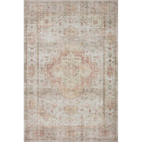 Loloi II Heidi Collection HEI-02 Sage / Multi, Oriental Area Rug 2'-0" x 5'-0"