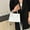 White, variant on Tote Bag for Women - PU Fashionable Casual Women Bag - Travel Crossbody Bag Purse Women Shoulder Bags Work Handbags Everyday Bag