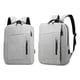 thumbnail image 4 of Mochila para hombre de 15,6 pulgadas con carga USB, impermeable, para ordenador portátil, informal, de negocios, 4 of 7