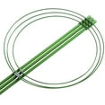 thumbnail image 4 of Plant Support Cages 18 Inches Plant Cages with 3 Adjustable Rings, Pack of 3 (18"), 4 of 5