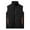 Black, variant on BiZtdJrK Zip Up Casual Vest for Men Stand Collar Sleeveless Winter Warm Quilted Puffer Jackets Big and Tall Winter Vests with Zipper Pockets Black M