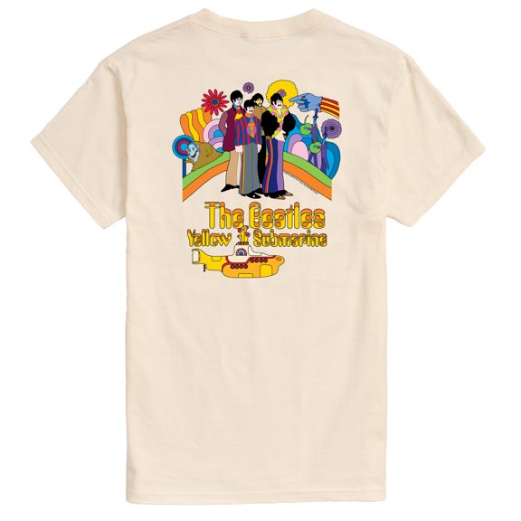The Beatles - Retro Yellow Submarine - Men's Short Sleeve Graphic T-Shirt
