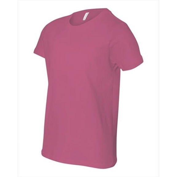 Bella-Canvas C3001Y Youth Jersey Short Sleeve Tee - Berry, Large