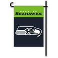 thumbnail image 1 of Seattle Seahawks Home / Yard Flag 13" x 18" 2-Sided, 1 of 1