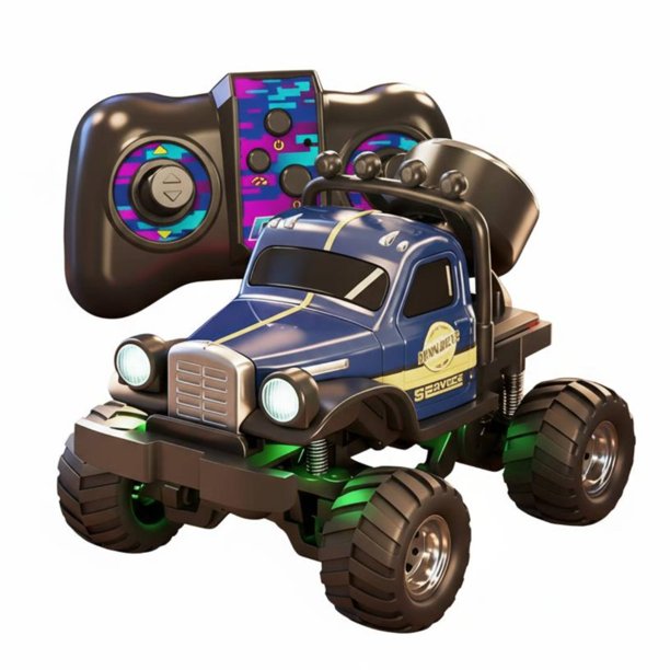 predolo Vehículo Teledirigido Escala 1:64 Diseño Compacto Mini Coche Todoterreno RC Velocidad Ajustable Vehículo Todoterreno Teledirigido en Miniatura