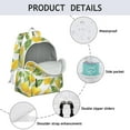 thumbnail image 4 of Lemon Backpack for School,Cute School Bag,Schoolbag with Adjustable Shoulder Straps & Padded Back,13.4"x11"x4.7", 4 of 6