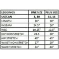 thumbnail image 2 of K-Cliffs Women's Plus Size Seamless Casual Fleece Leggings, (Usually fits sizes 12-16), Wine Red, 2 of 2