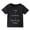 Black, variant on Toddler Baby Girls T Shirts Kids Unisex Spring Summer Letter Print Cotton Short Sleeve Cute Top for Girls Size 2-3T