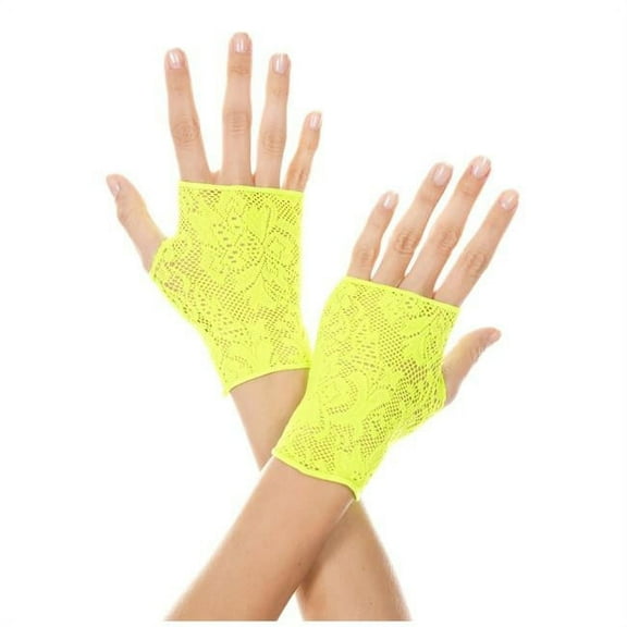 Music Legs Women's Lace gloves 435-NGREEN