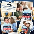 thumbnail image 6 of Usmilegift 13'' Fathers Day Gift Bags with Greeting Card and Tissue Paper Best Dad Ever Dad Day Paper Gift Bags for Birthdays, Father's Day, Congratulations, Thank You, 6 of 6