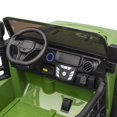 thumbnail image 4 of Hikiddo 24 Volt Ride on Toys for Big Kids, 4WD 2 Seater Kids Electric Ride-on Truck Car w/ Remote, 4x200W Motor - Army Green, 4 of 10