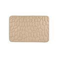 thumbnail image 3 of Tuvgenk Bath Mat Non Slip Water Absorbing Quick Dry Bathroom Rugs Tan 3x2 Large Rectangle Floor Rug for Shower, 3 of 5