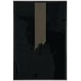 thumbnail image 2 of PixonSign Framed Canvas Wall Art Geometric Black Color Field Gray Stripe Abstract Print Minimalism Contemporary Nordic Decoration for Living Room, Bedroom, Office - 16"x24" Black, 2 of 5