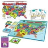 Game of The States, Can You Sell The Most From Coast To Coast? Game Board Game, The challenge: game of the States challenges players to race their trucks back and.., By Winning Moves Games