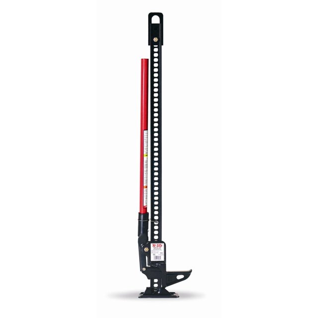 Hi-Lift - Gato de acero con mango, soporte de base para todoterreno y kit de sistema de montaje, jac
