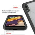 thumbnail image 7 of Cellphone Case For LG K22 Starry Sky Solid Color Series Shockproof PC + TPU Protective Case, 7 of 7