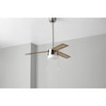 thumbnail image 2 of Hampton Bay Montgomery II 44 in. Indoor Brushed Nickel Ceiling Fan with Light, 2 of 7