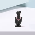 thumbnail image 1 of NUOLUX Exhibidor Para Collares Y Pendientes Color Negro Con Base Fuerte Para Joyería, 1 of 8