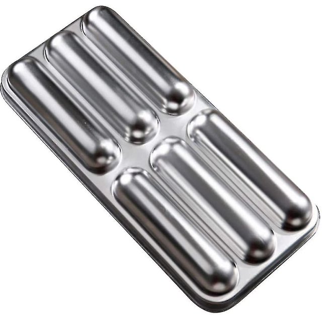 Molde de Sachinage de acero inoxidable, molde para hornear perros calientes, bandeja para hornear pan, utensilios para hornear carne para pan francés, panecillos, panecillos kaili Sencillez