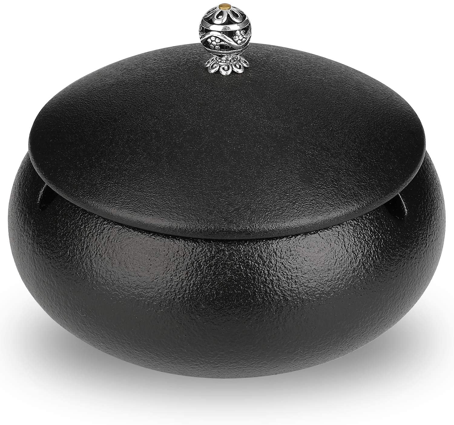 Large Ceramic Ashtray with Lids for Cigarettes, Original Windproof