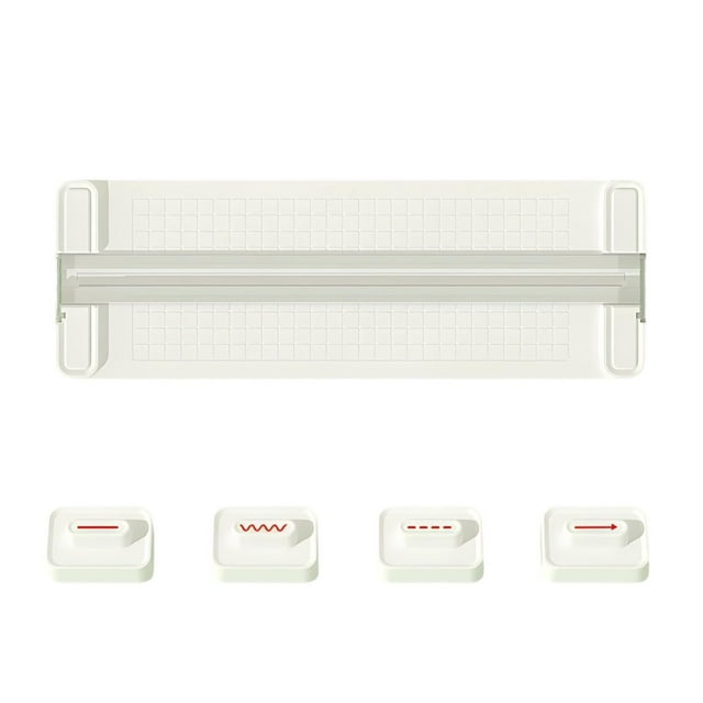4 in 1 Bidirectional Paper Cutter, MultiFunction Portable Paper Cutter with 4 Blades