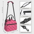 thumbnail image 3 of Goofa Leopard Print Pattern Lunch Bag ,Insulated Lunch Box, Small Leakproof Cooler Food Lunch Containers Reusable High Capacity Lunch Tote Bags, 3 of 8