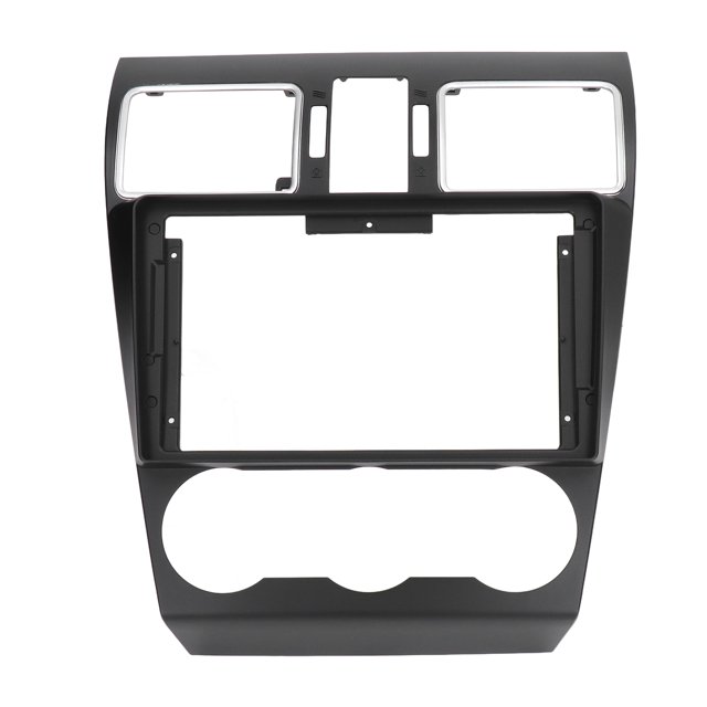 KIMISS Car Stereo Dash Fascia Kit, 9in Car Stereo Fascia Navigation Panel Frame Replacement For 2012-2015