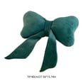 thumbnail image 3 of Iumwxz Green Bow Knot Throw Pillow for Sofa Bed or Headboard Decoration 70x40cm 27.55x15.75in Decorative Cushion with Durable Fabric Gift Ideal for Christmas Valentine's Day Birthday, 3 of 6