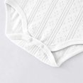 thumbnail image 7 of Mlzmgr Boys Girls Infant Clothes Short Sleeve Crew Neck Comfy Lightweight Toddler Romper Summer Casual Newborn Jumpsuit(3-6 Months,White), 7 of 7